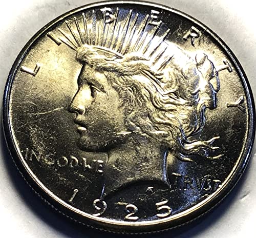 1925 S Peace Silver Dollar Brilliant Uncirluated