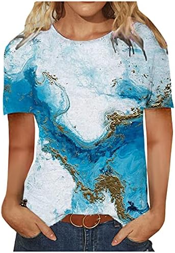 ללא שרוולים טרנדי מקרית חולצות קיץ מודפס עם צווארון חולצות לנשים